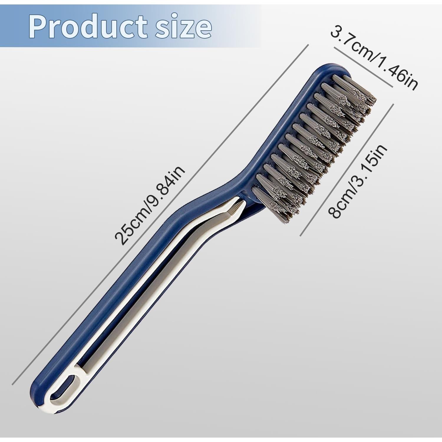 Cepillo de limpieza de ranuras YOWJOG azul 22.9x2.5 cm