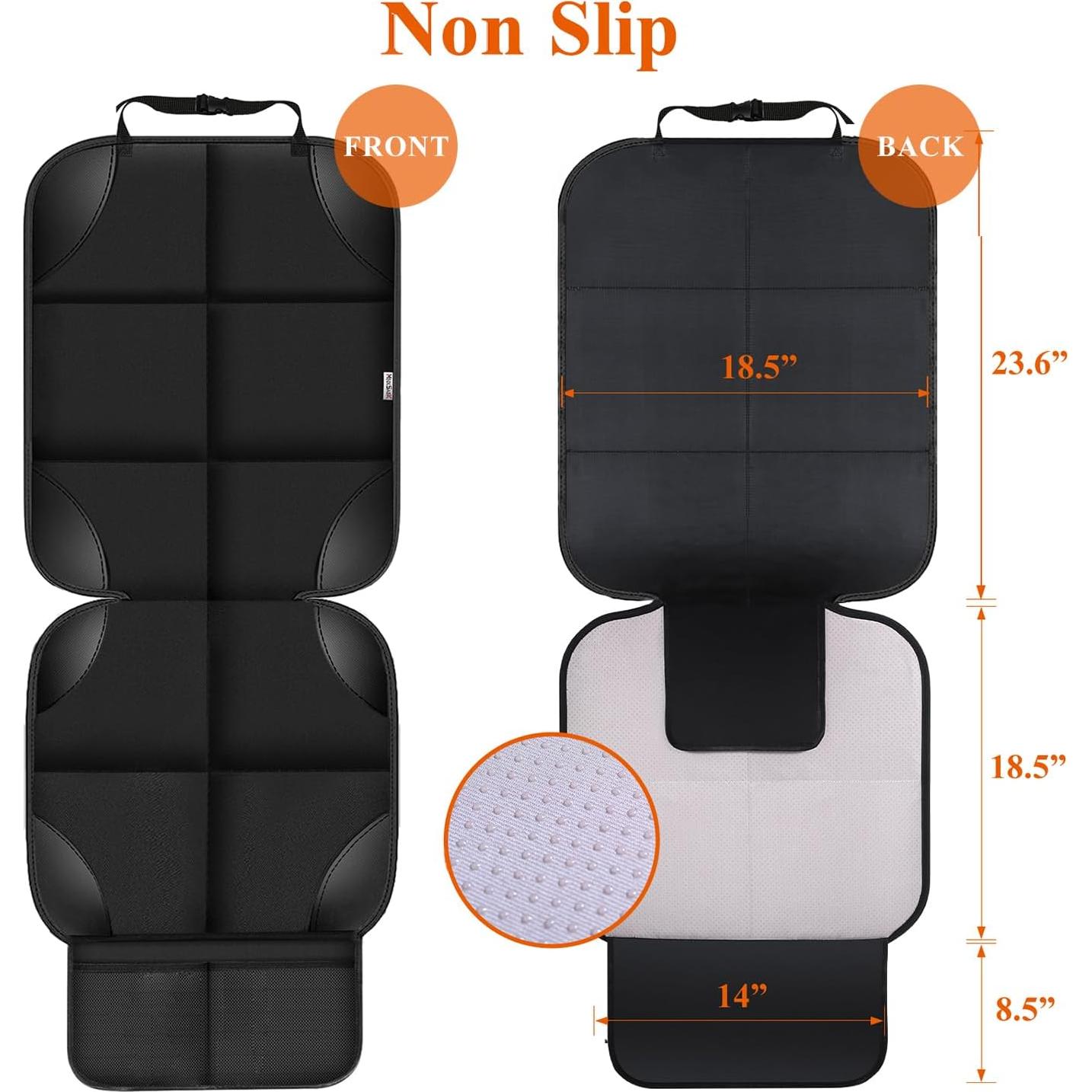 Protector de Asiento de Coche Meolsaek M2023 - 2 Piezas Impermeables