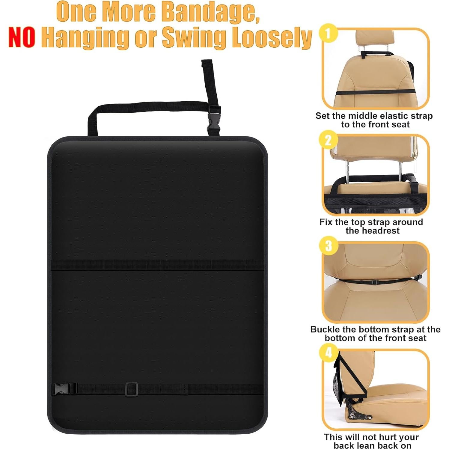 Protector de Asiento de Coche Meolsaek M2023 - 2 Piezas Impermeables