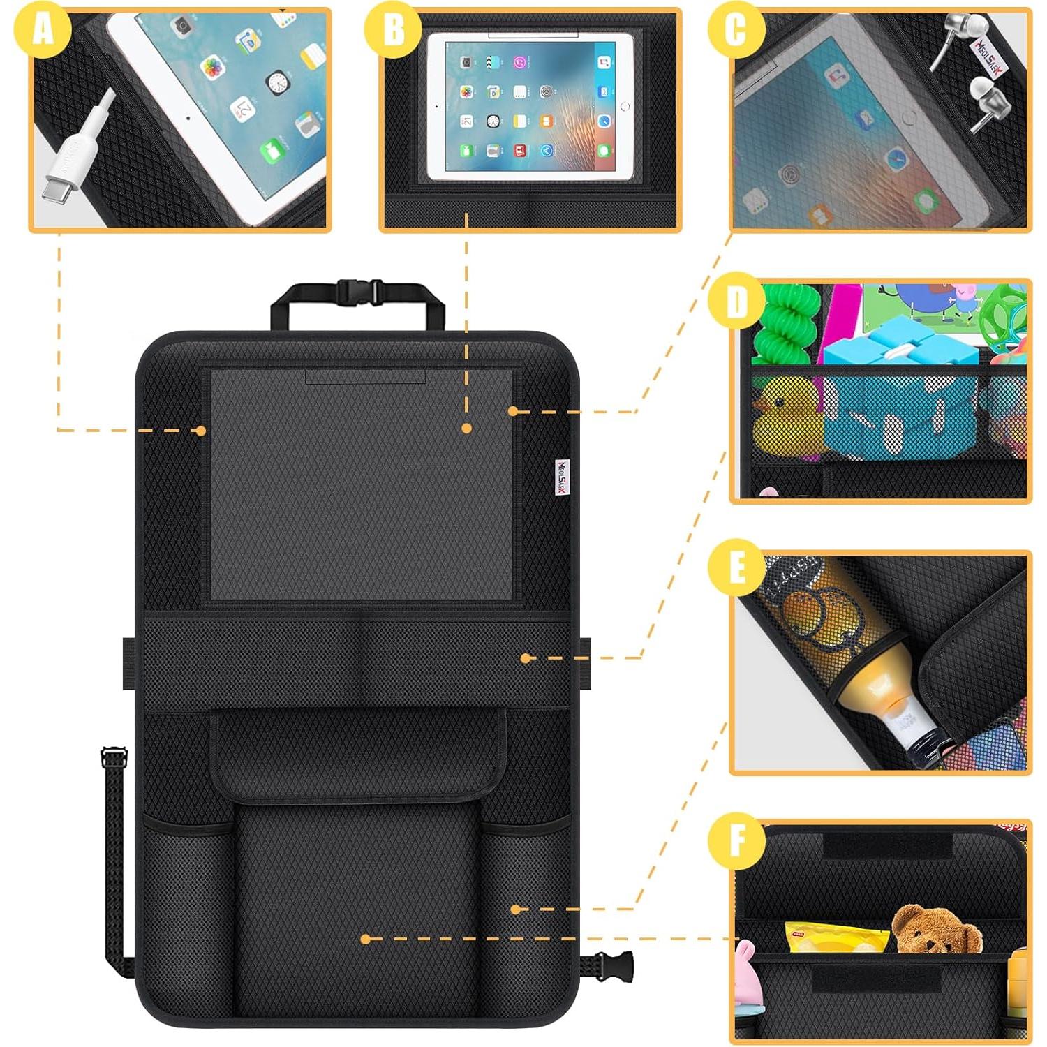 Protector de Asiento de Coche Meolsaek M2023 - 2 Piezas Impermeables