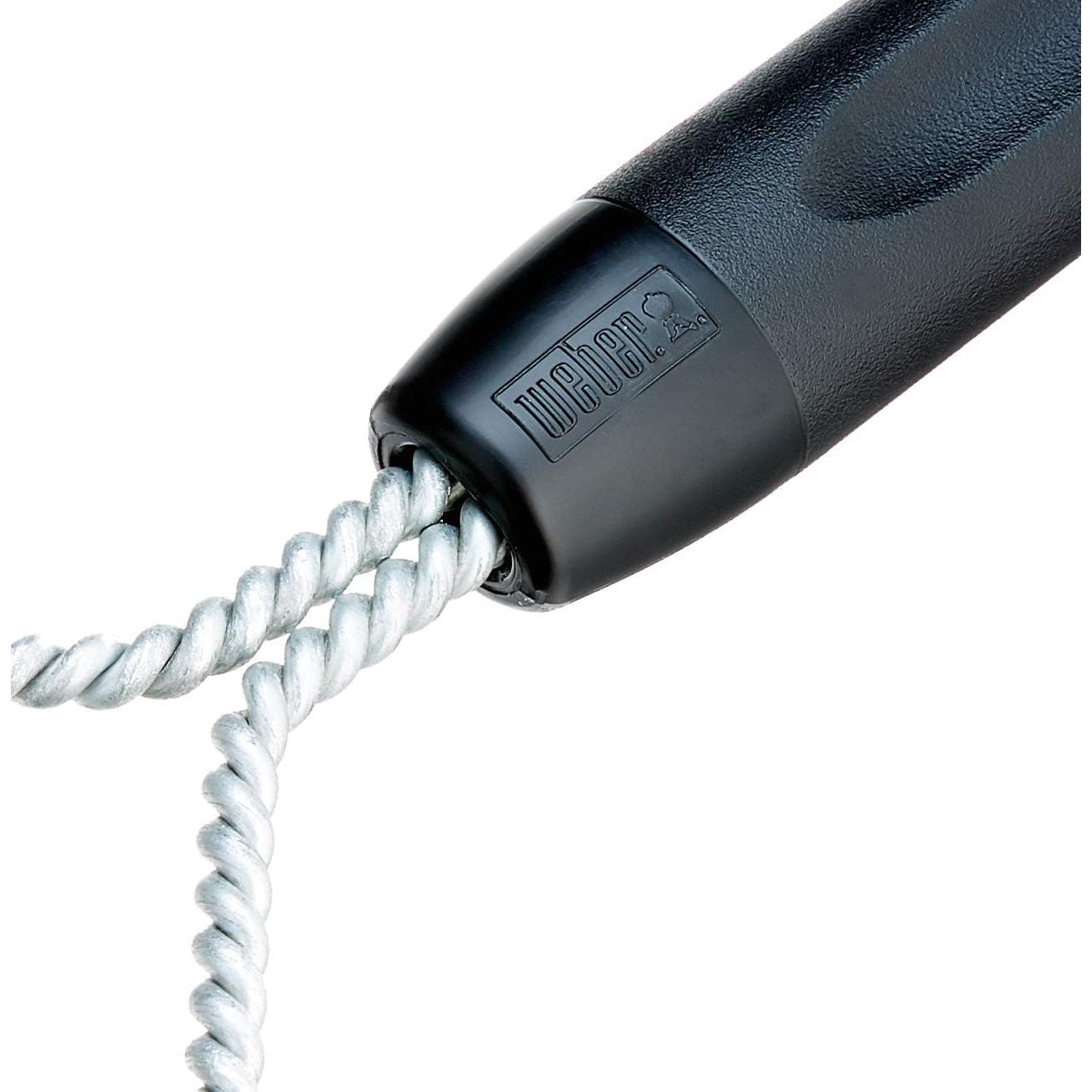 Weber Cepillo de Parrilla 30.48 cm 3 Lados Acero Inoxidable