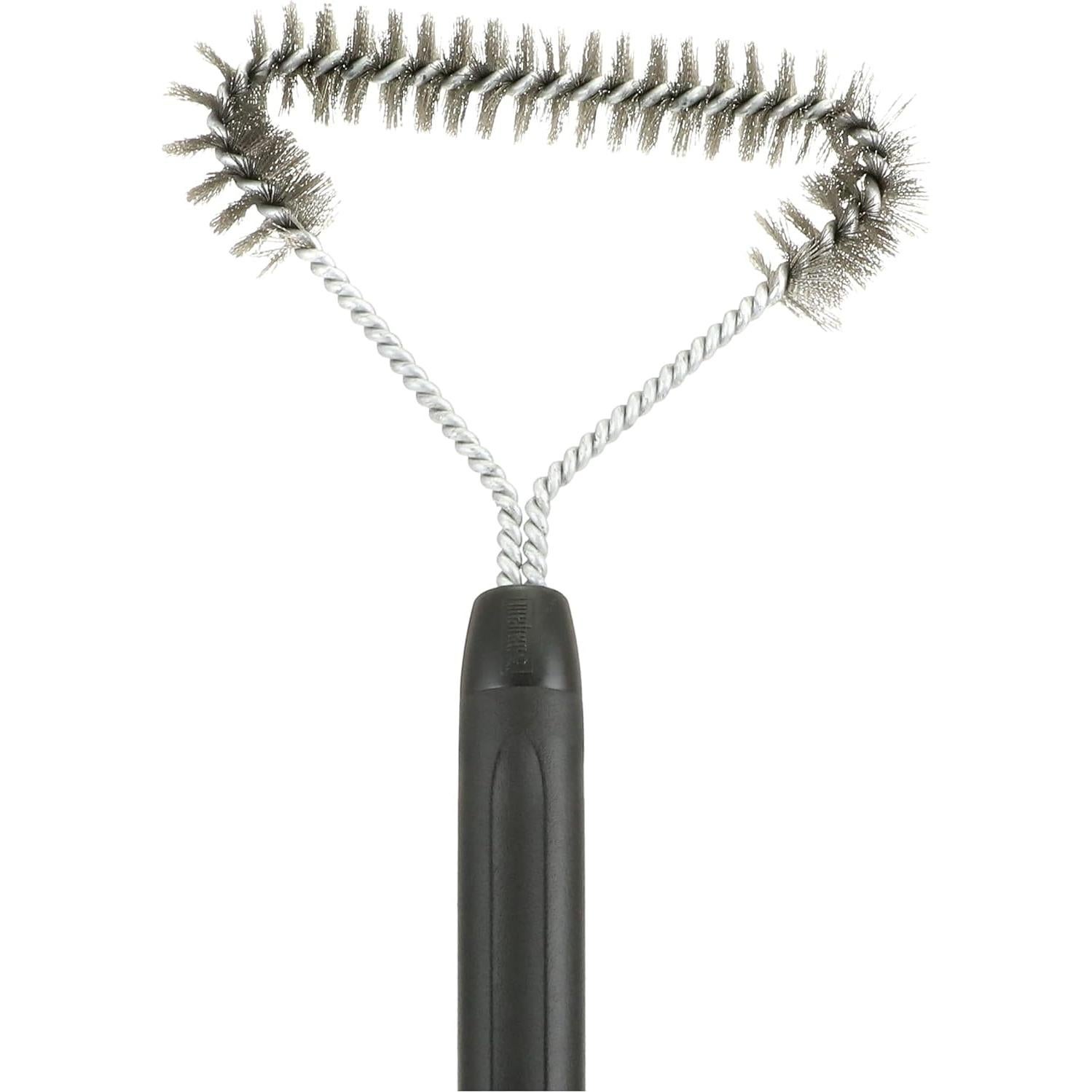 Weber Cepillo de Parrilla 30.48 cm 3 Lados Acero Inoxidable