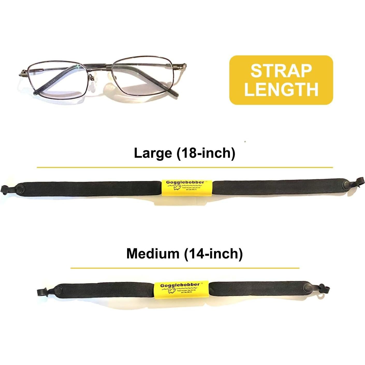 Retenedor de Gafas Flotante 18" - Correa Elástica Universal