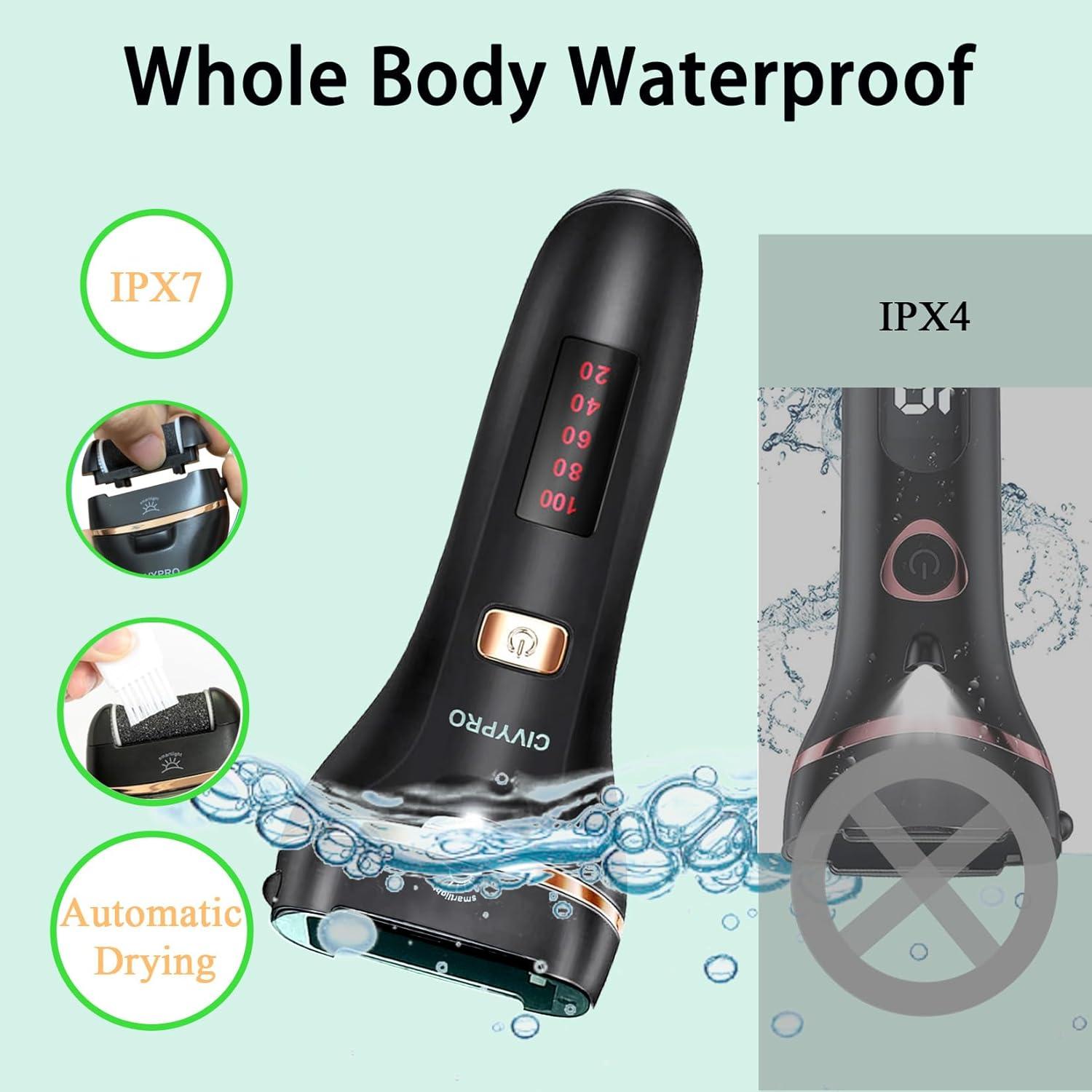 Removedor de Callos Eléctrico CIVYPRO BK-506 Recargable Negro