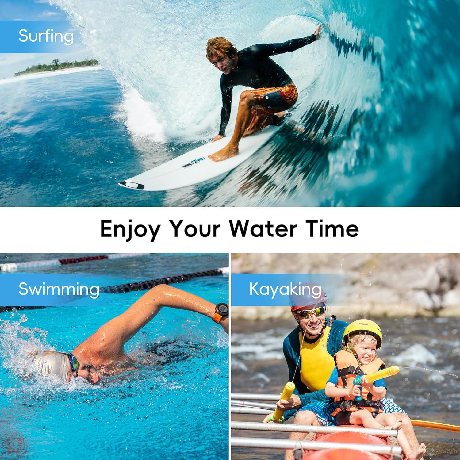 Correa Flotante Impermeable JJC para Cámara Azul - Compatible con Olympus, Kodak, Nikon, GoPro