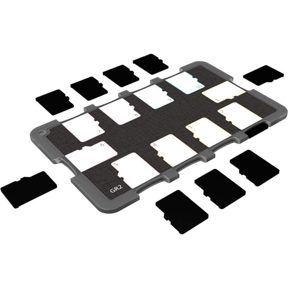 Organizador JJC para 10 Tarjetas Micro SD - Ultra Delgado