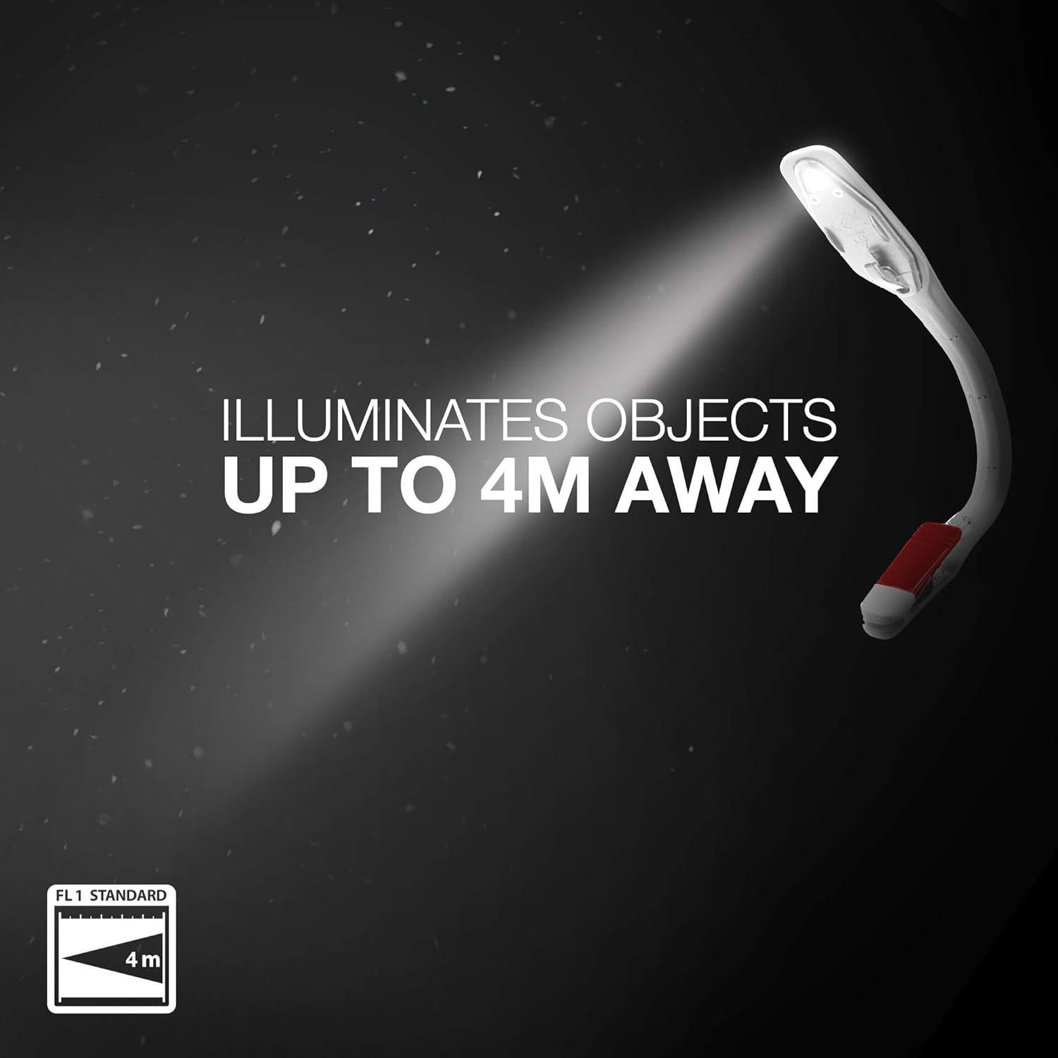 Luz de libro Energizer LED con clip, 25 horas, blanca
