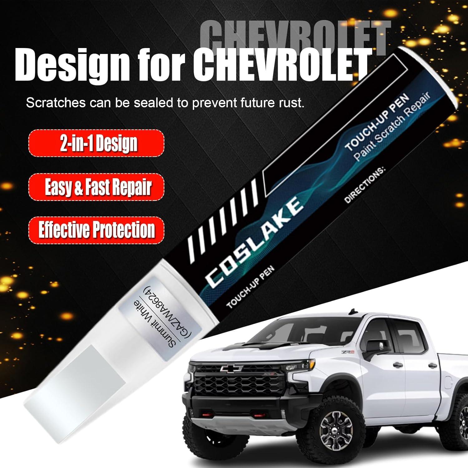 Pintura de Retoque COSLAKE 12ml Negro GBA/WA8555 para Chevrolet