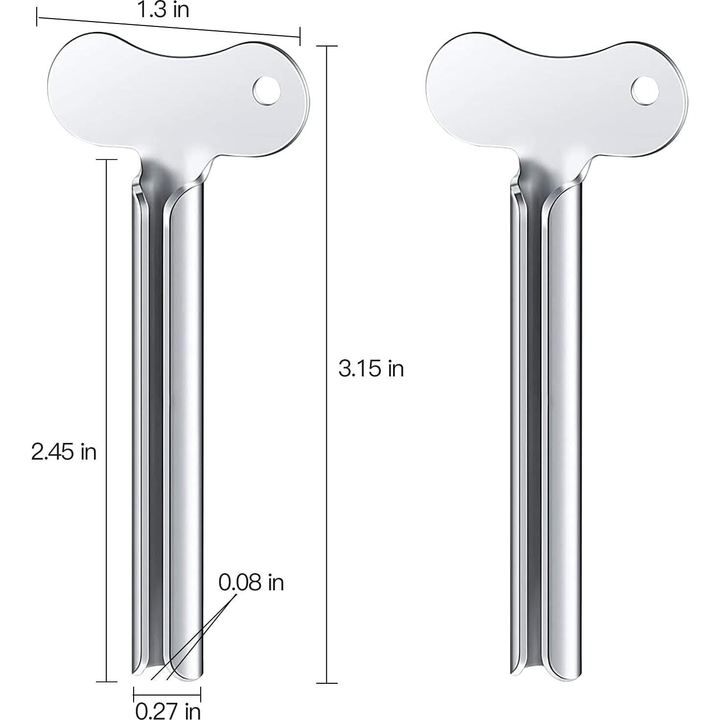Exprimidor de Tubo ZOCONE 12 Piezas Acero Inoxidable