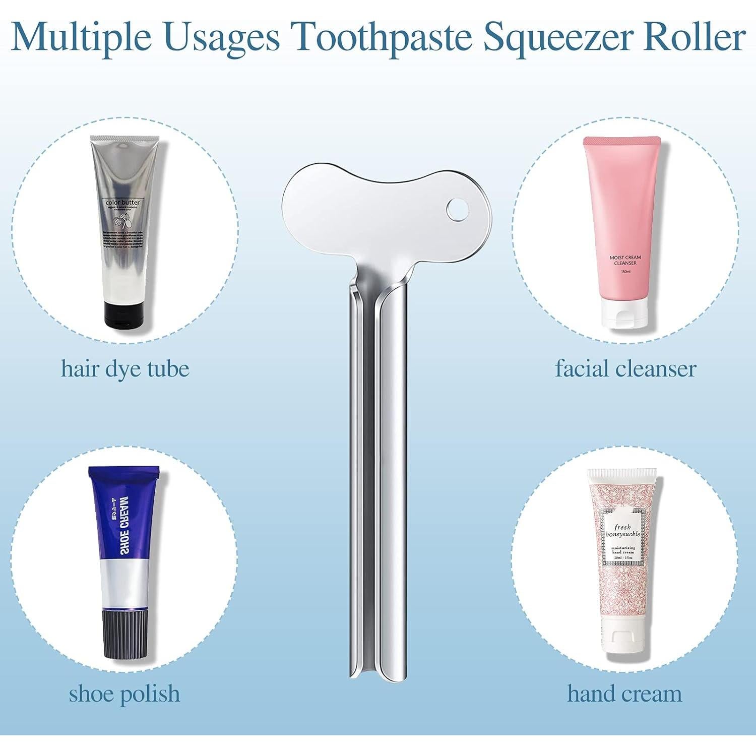 Exprimidor de Tubo ZOCONE 12 Piezas Acero Inoxidable