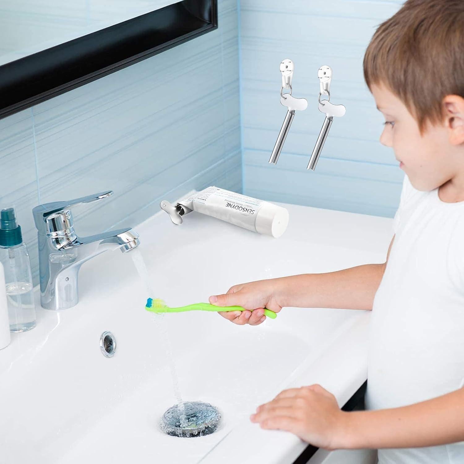 Exprimidor de Tubo ZOCONE 12 Piezas Acero Inoxidable