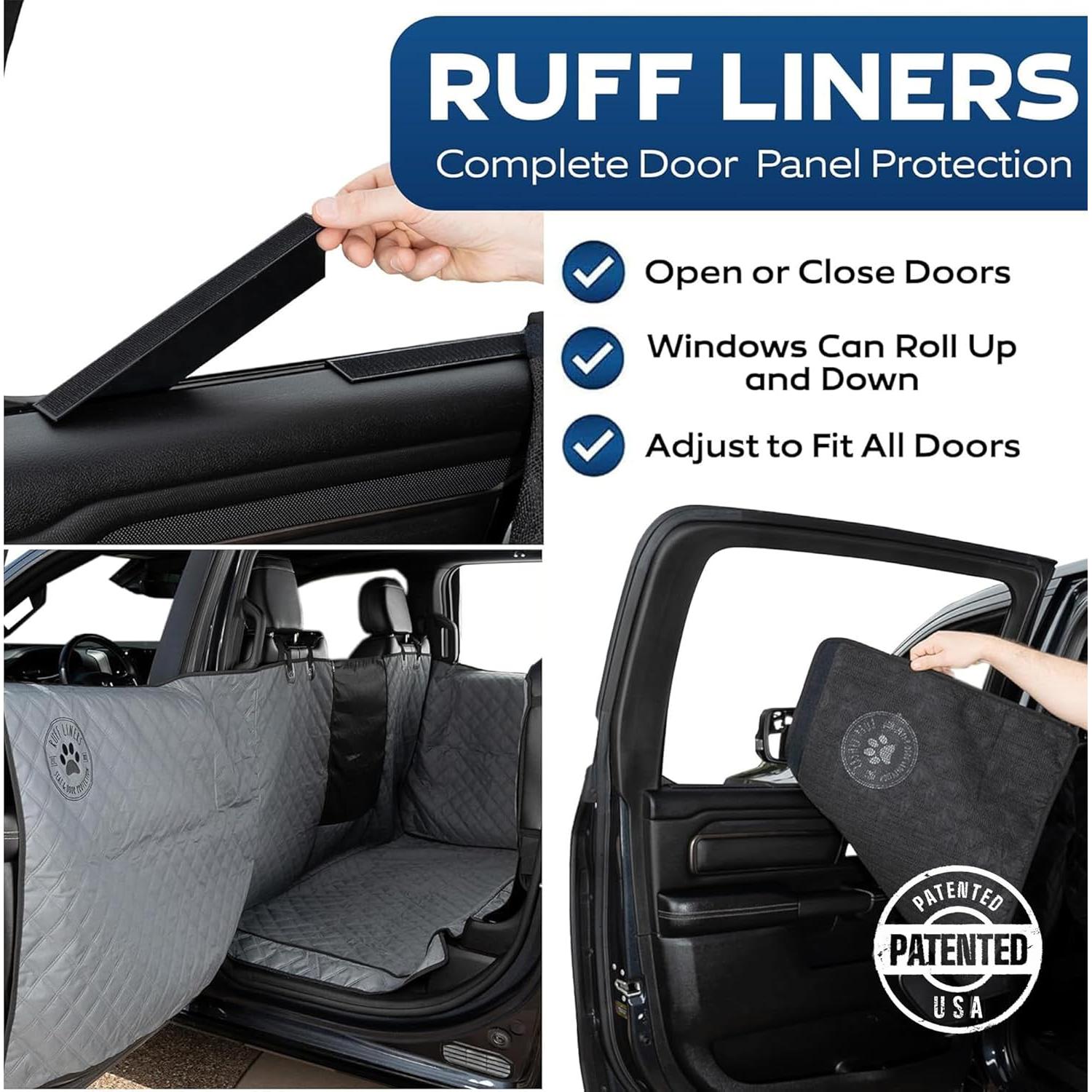 Cubierta de Piso XL Ruff Liners 2024 Gris para Camiones Doble Cabina