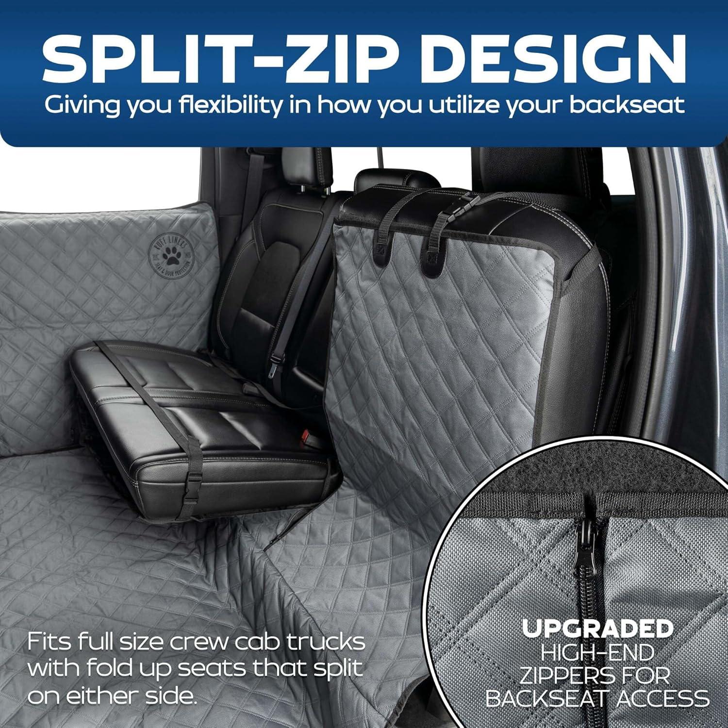 Cubierta de Piso XL Ruff Liners 2024 Gris para Camiones Doble Cabina