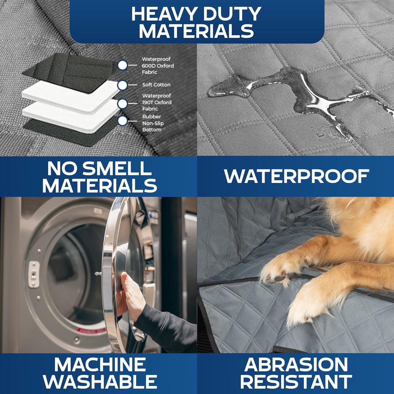 Cubierta de Piso XL Ruff Liners 2024 Gris para Camiones Doble Cabina