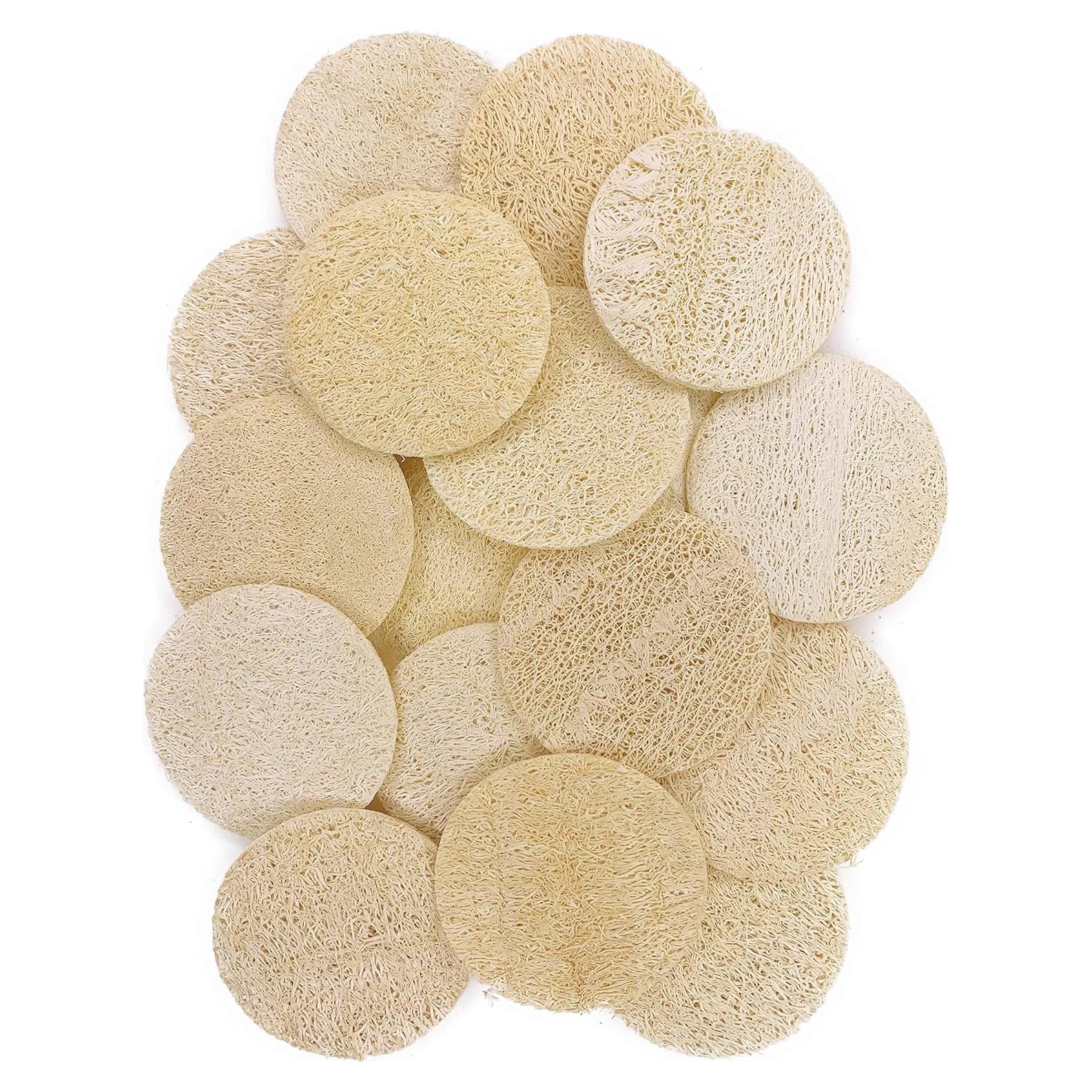 Esponjas Faciales Exfoliantes de Loofah Mr.Cui'shop - 18 Pcs