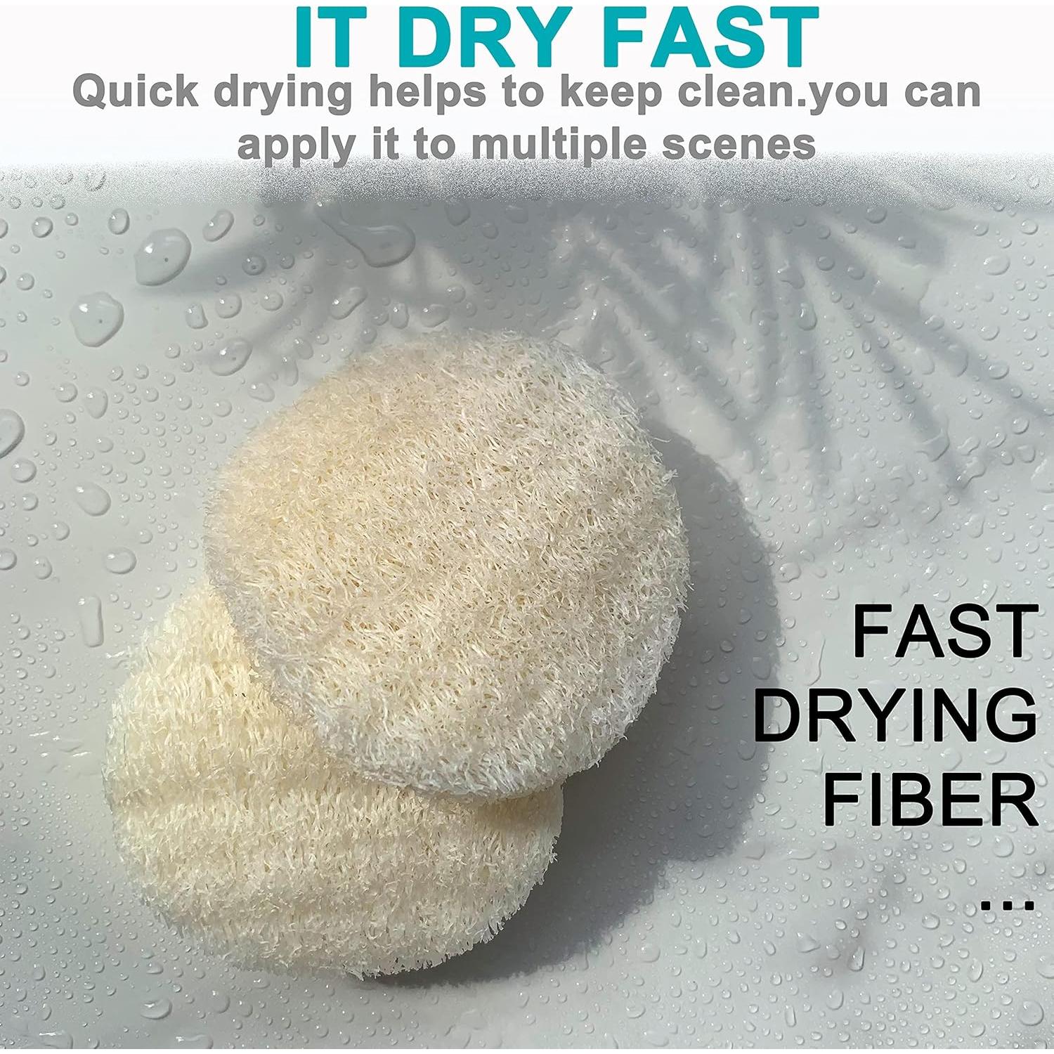 Esponjas Faciales Exfoliantes de Loofah Mr.Cui'shop - 18 Pcs