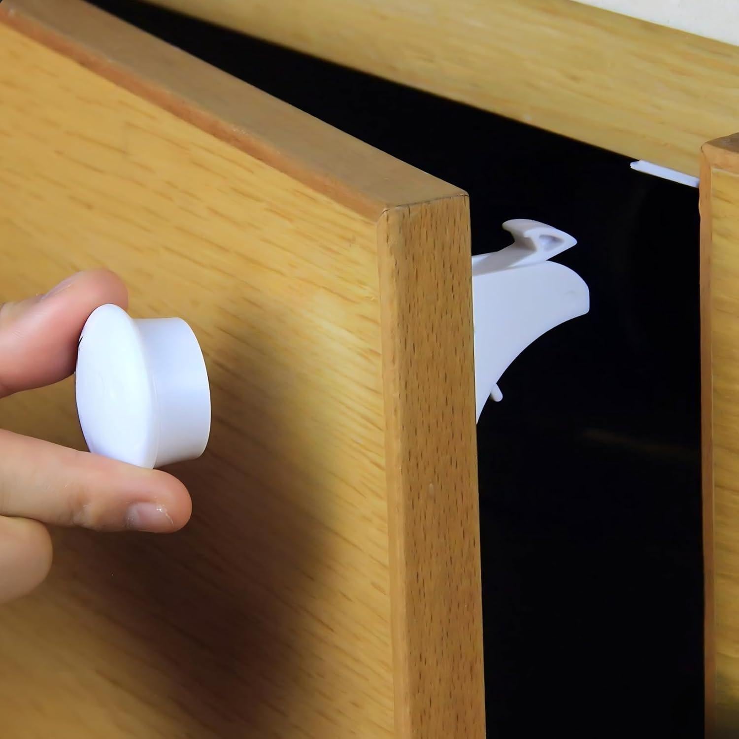 Kit de Cerraduras Magnéticas de Seguridad 2-Pack con Llave