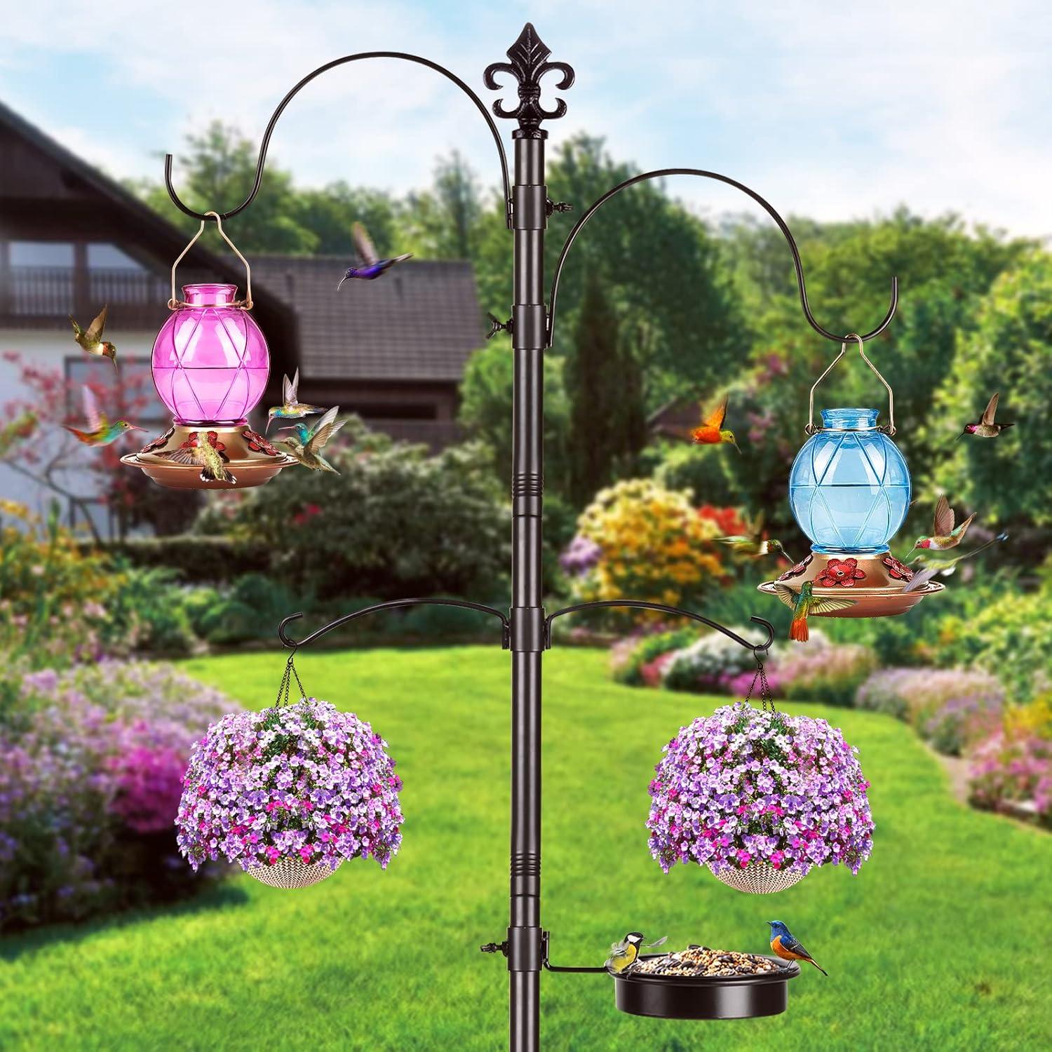 Alimentador de Colibríes BOLITE de Vidrio 591 ml 2 Paquetes