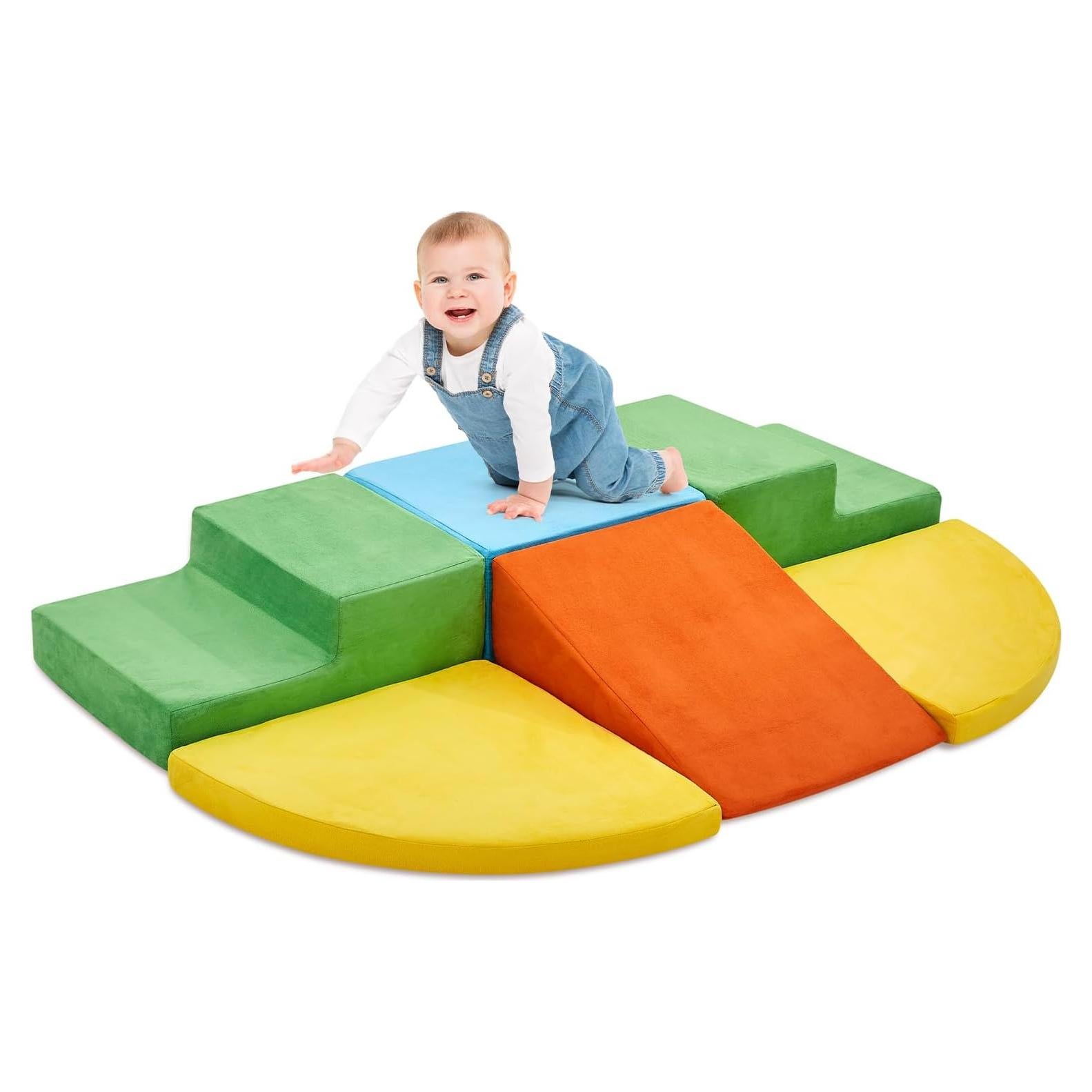 Set de 6 Bloques de Escalada KIZLAND para Niños 1-5 Años