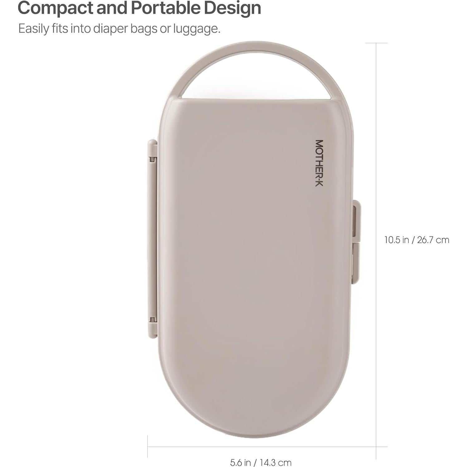 Estante Secador Biberones MOTHER-K con Limpiador y Cepillo