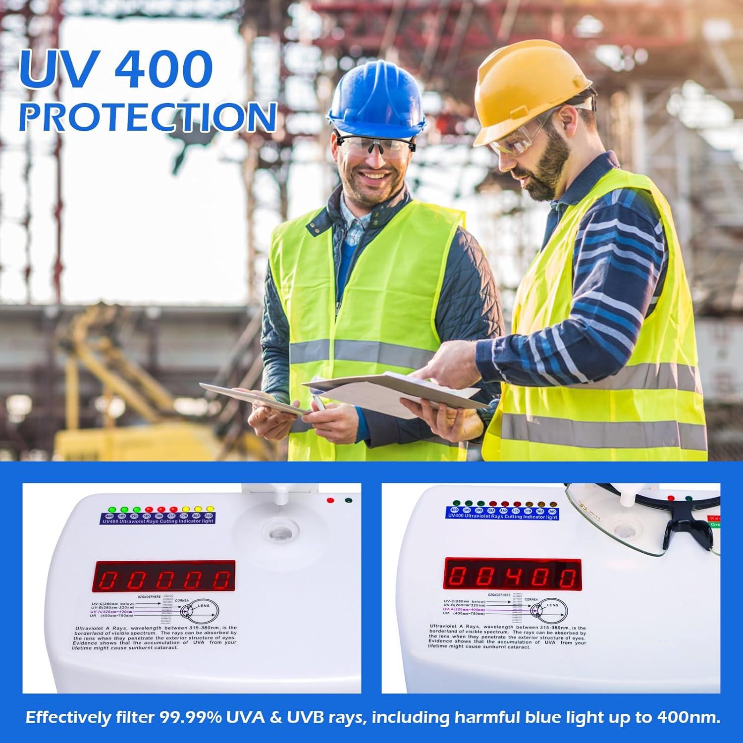 Paquete de 12 Gafas de Seguridad OXG Unisex ANSI Z87.1