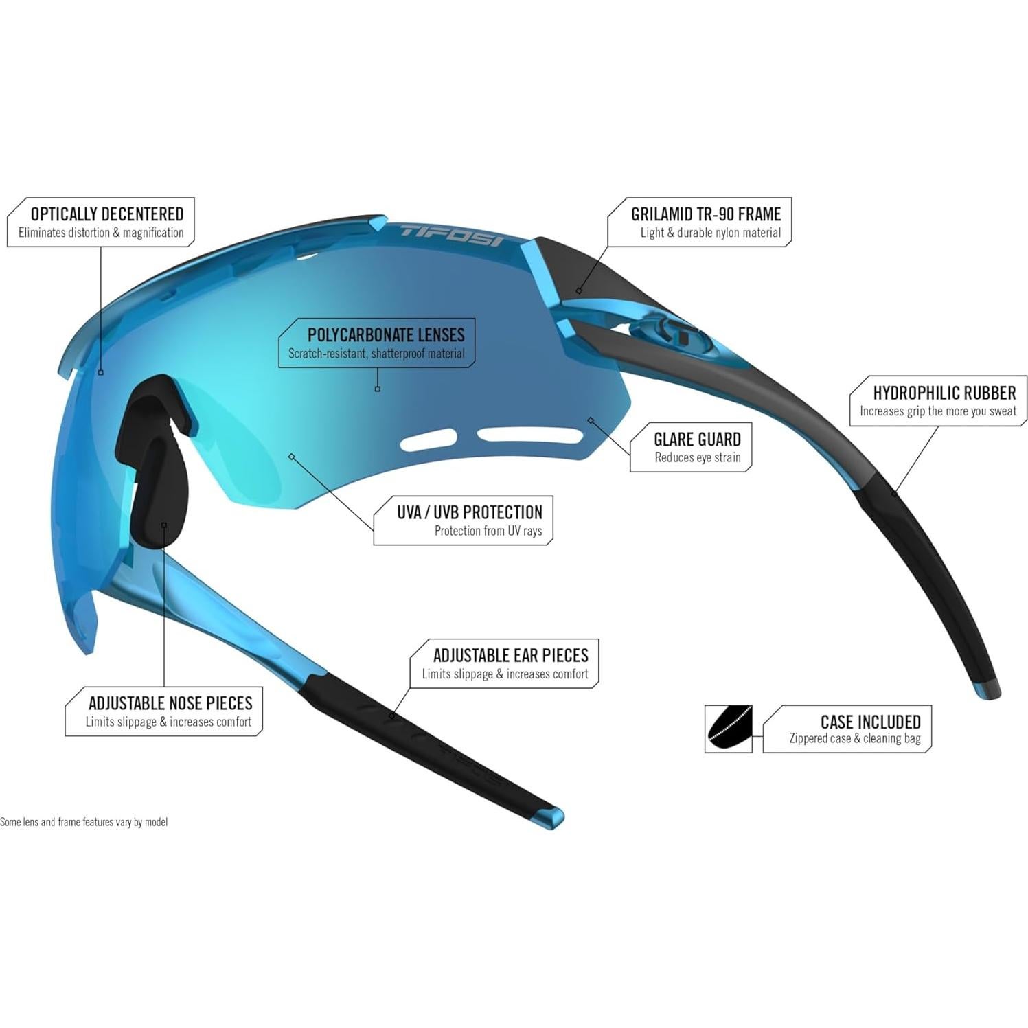 Gafas de sol Tifosi Alliant Sport unisex Fototec Light Night
