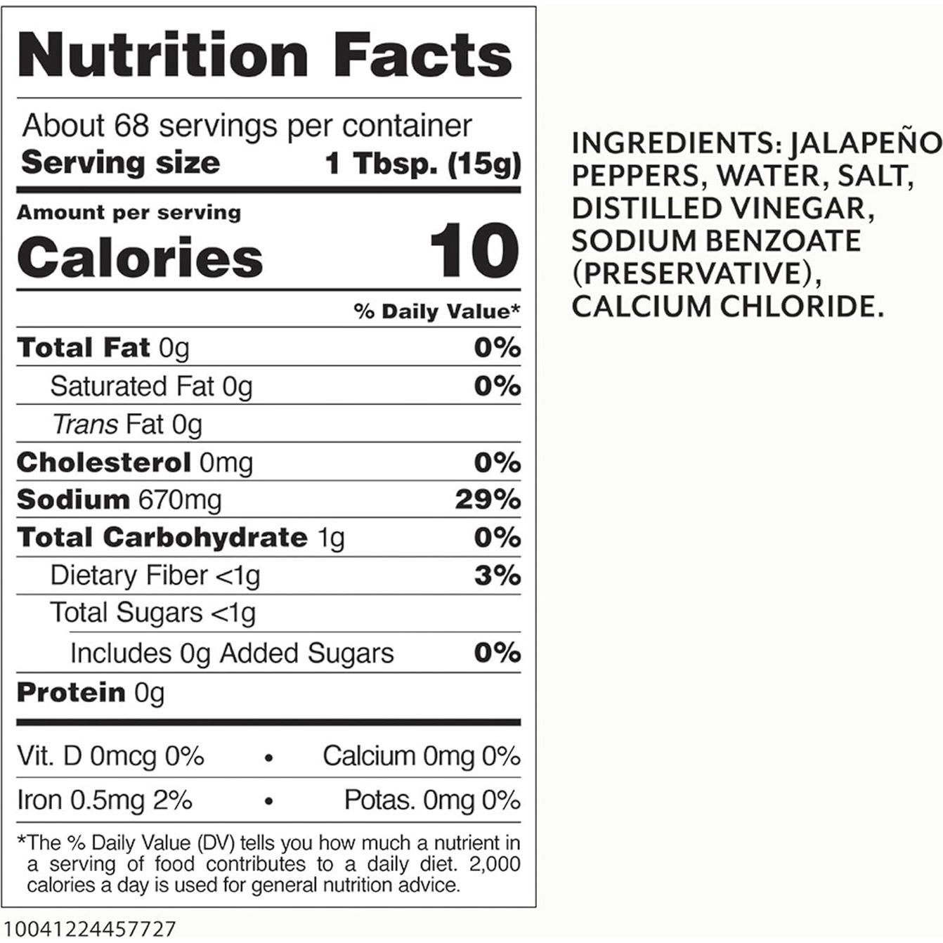 Pimientos Jalapeños en Rodajas Roland Foods 3.78L - Picante