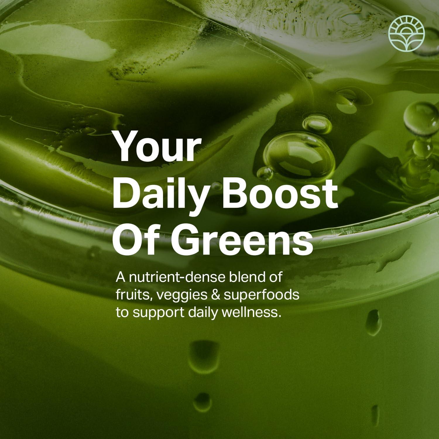 Polvo de Verduras Daily Boost Proper 15 Porciones Sabor Manzana