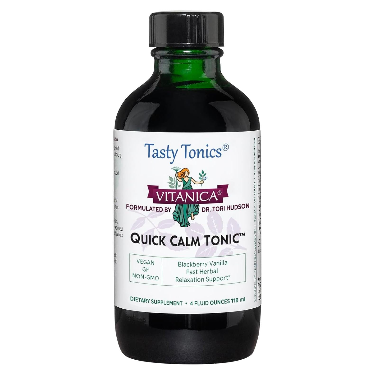 Suplemento Herbal Vitanica Tónico Calmante 118 mL - Estrés