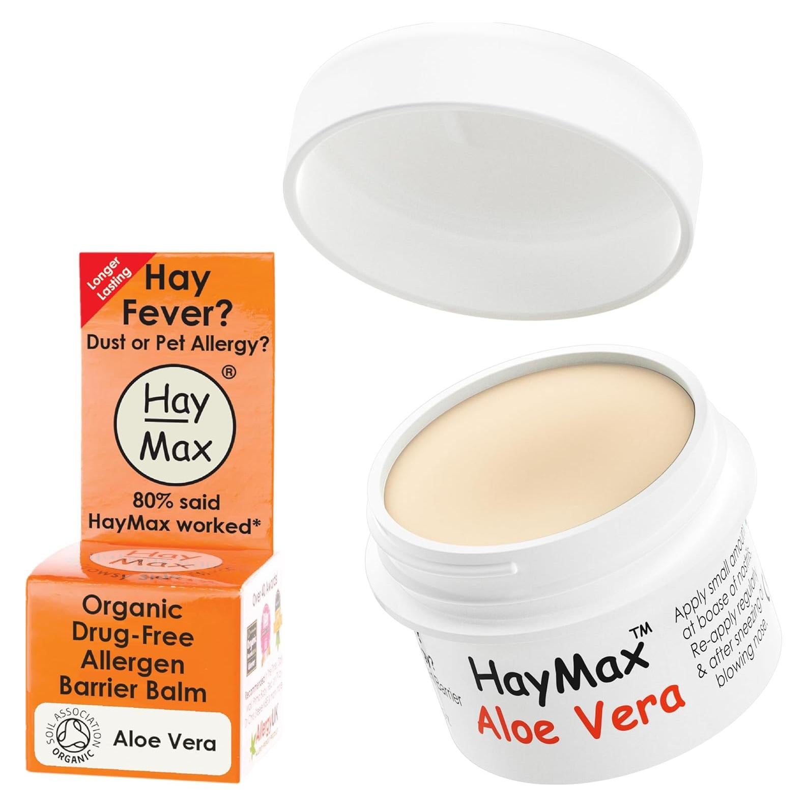 Bálsamo Barrera de Alérgenos HayMax Aloe Vera 5g Orgánico