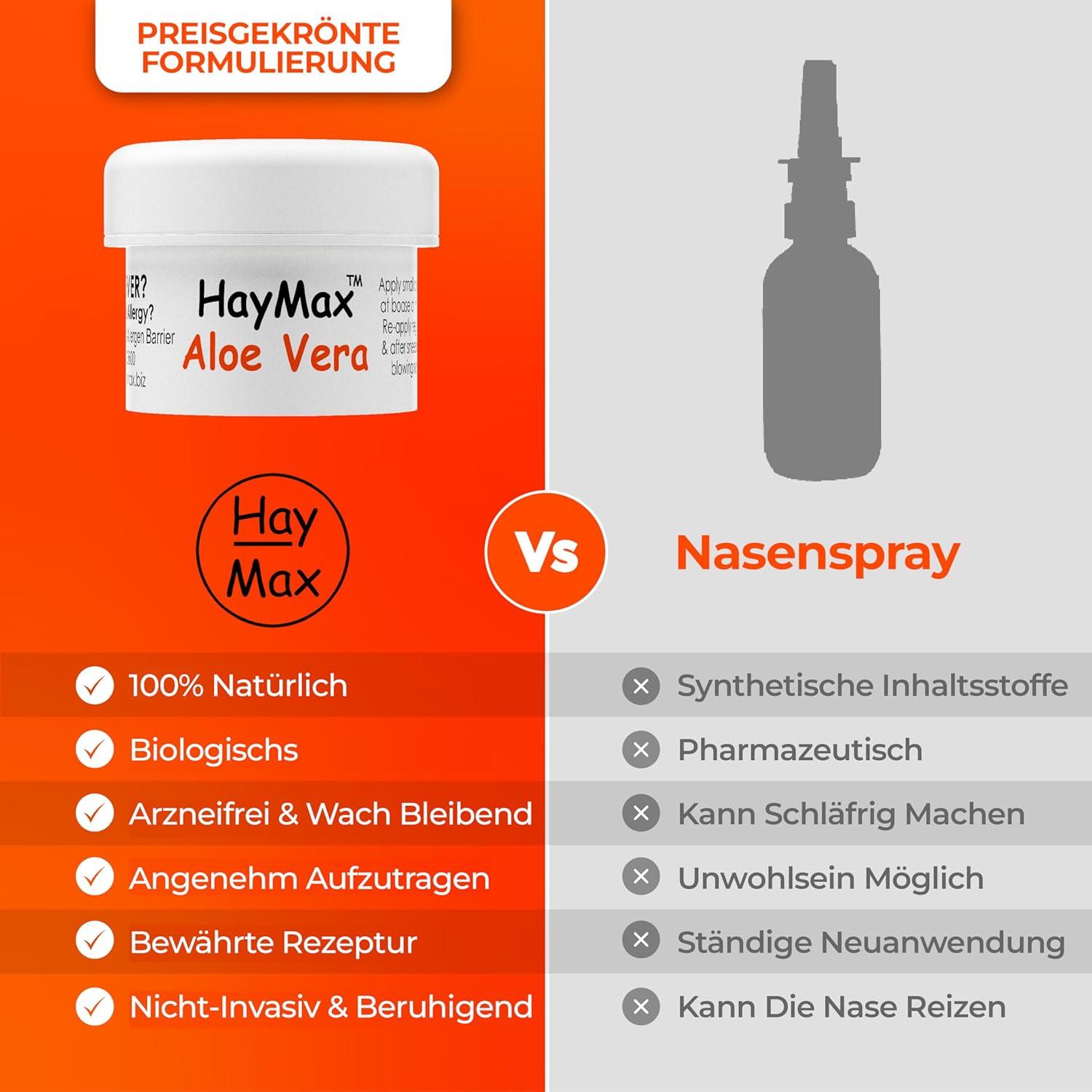 Bálsamo Barrera de Alérgenos HayMax Aloe Vera 5g Orgánico