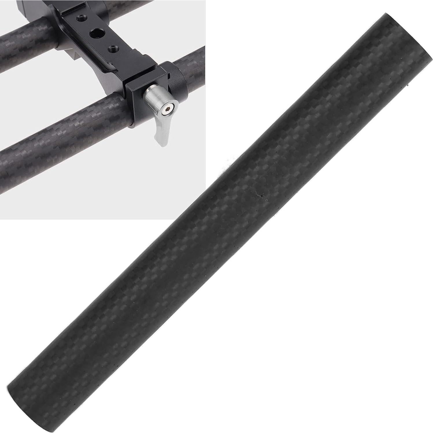 Varilla de fibra de carbono 19mm REXVTNS 15cm ligera y robusta