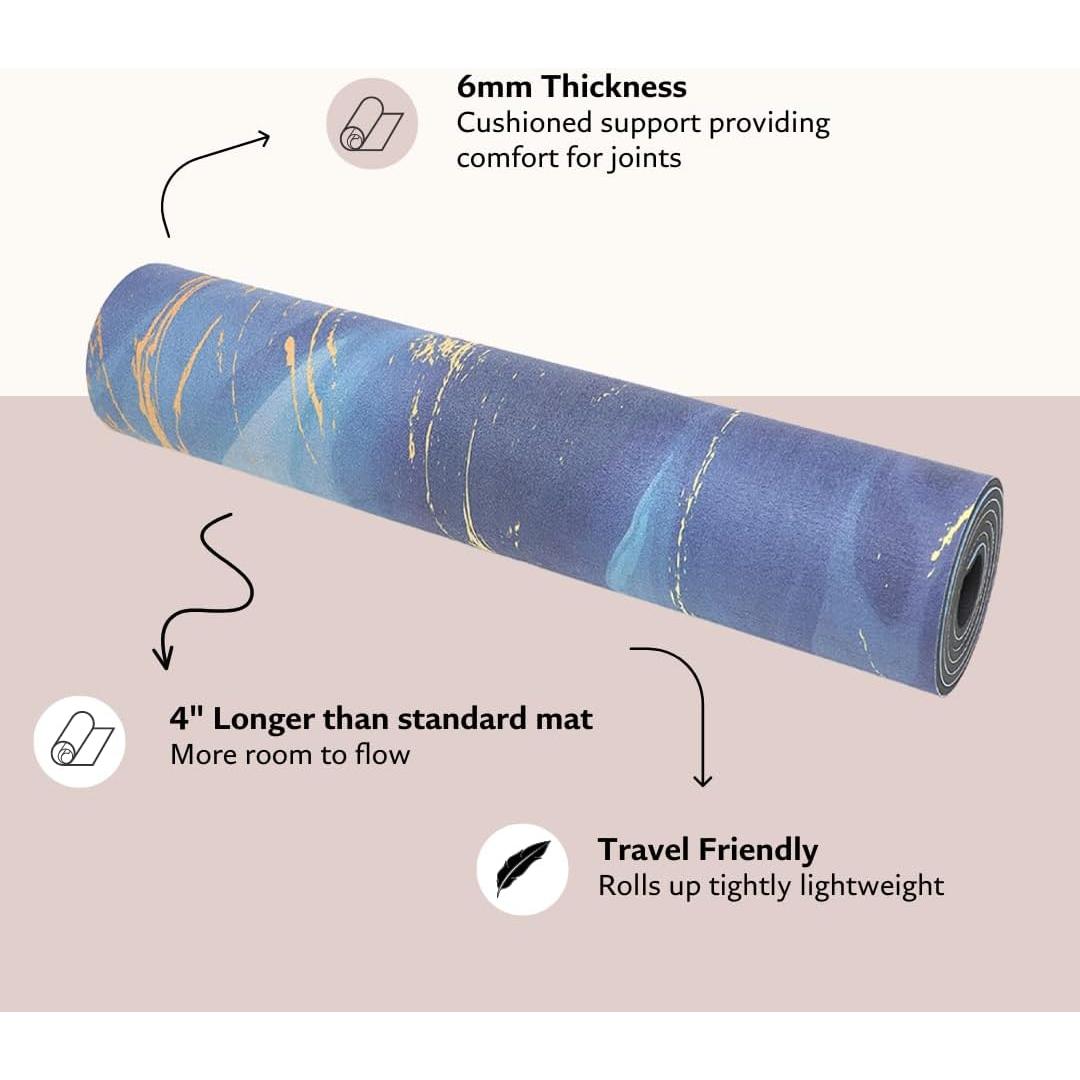 Esterilla de Yoga Shakti Warrior TPE Antideslizante 182x61cm