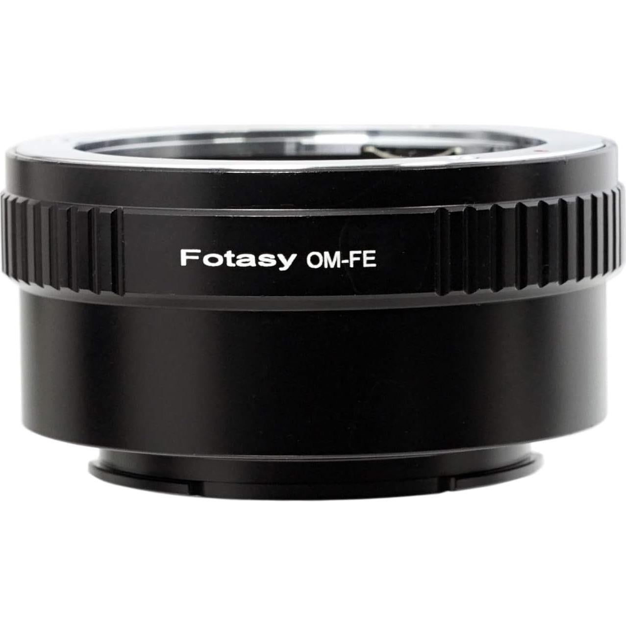 Adaptador Fotasy de Lente Olympus OM a Montura E FE - 3.81x7.62cm