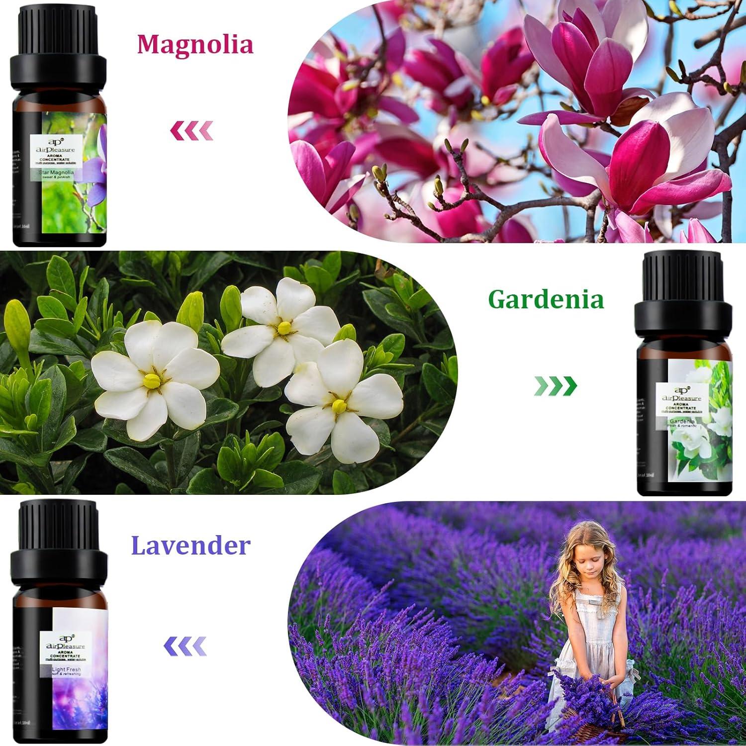 Set de 6 Aceites Esenciales Florales ap airpleasure 10ml