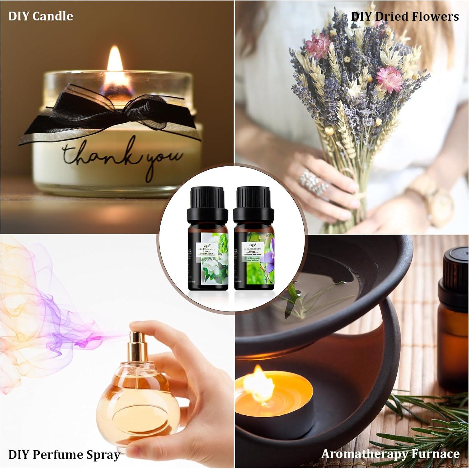 Set de 6 Aceites Esenciales Florales ap airpleasure 10ml