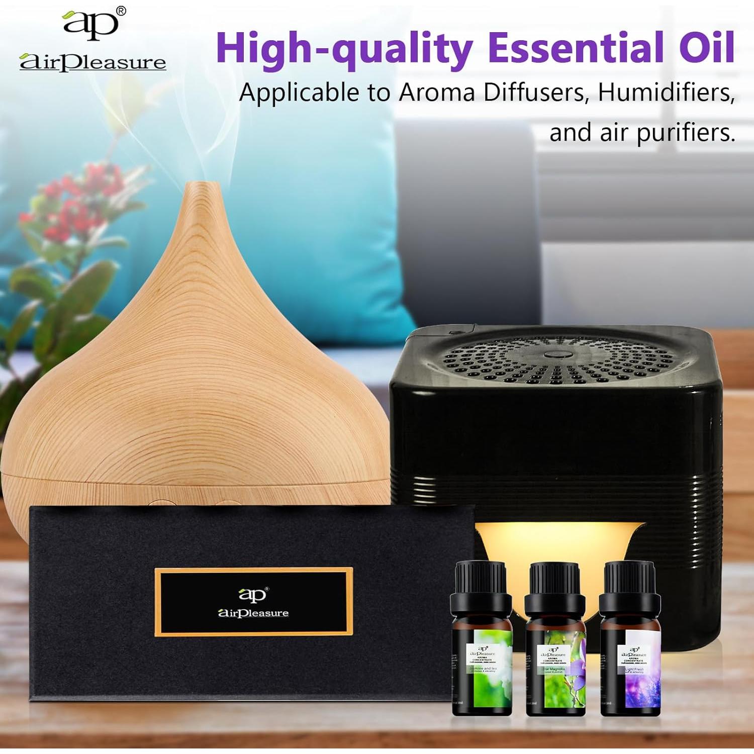 Set de 6 Aceites Esenciales Florales ap airpleasure 10ml