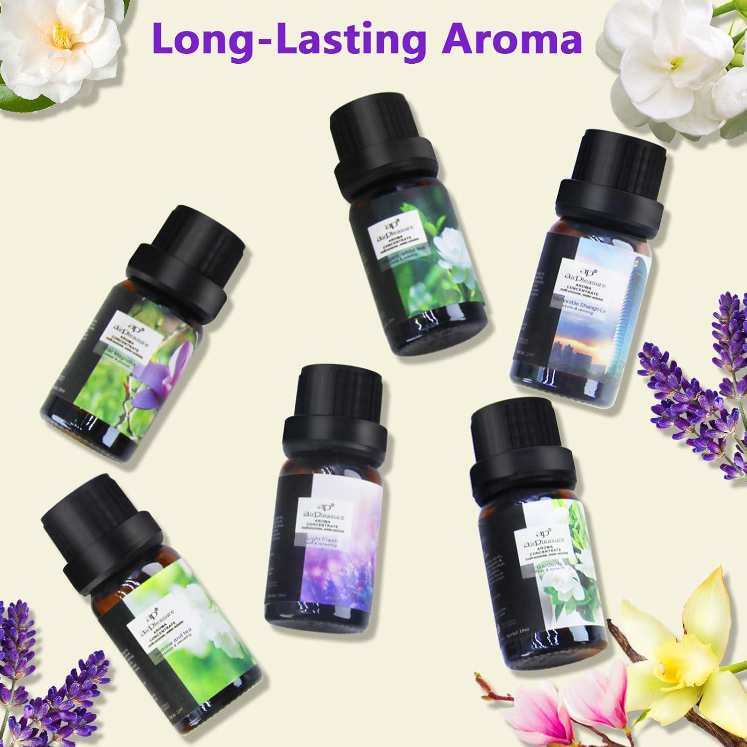 Set de 6 Aceites Esenciales Florales ap airpleasure 10ml