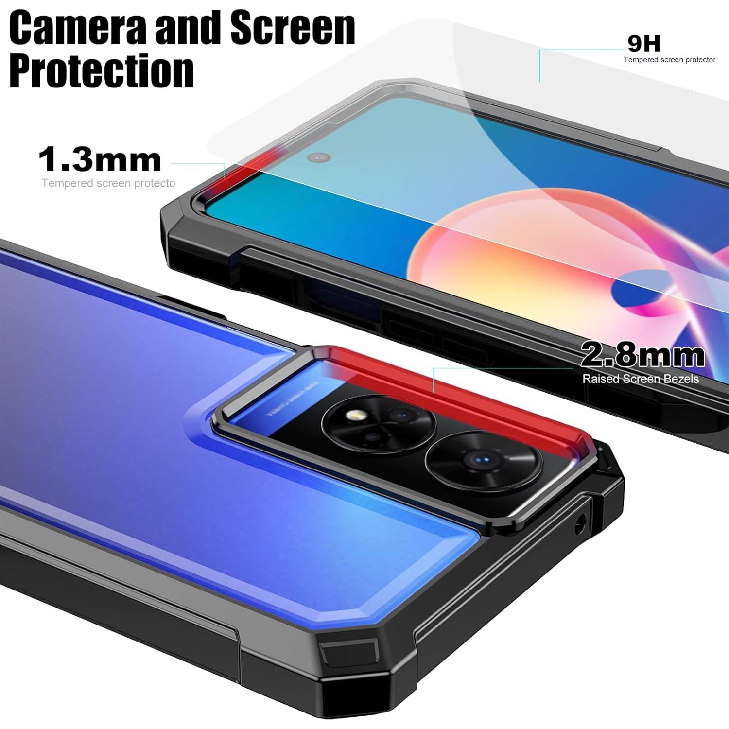 Funda Ailiber para TCL 50 XE Nxtpaper con Protector de Pantalla