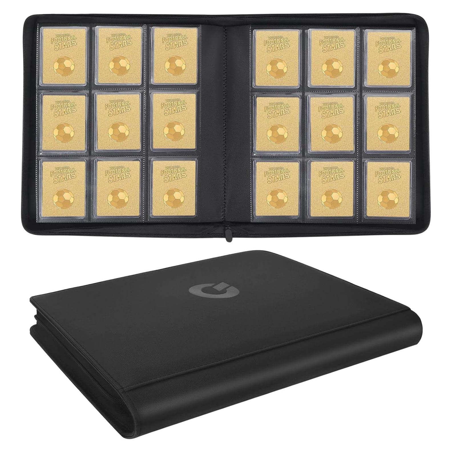 Carpeta Toploader Qurhafoo para 324 Tarjetas Coleccionables