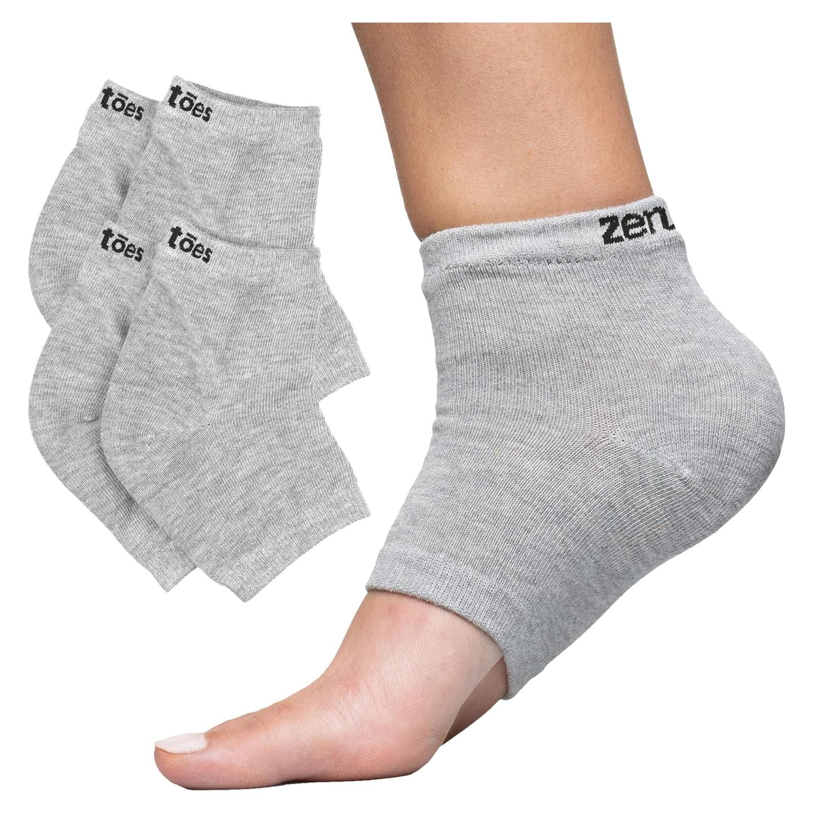 Calcetines Hidratantes ZenToes para Talones Secos - 2 Pares