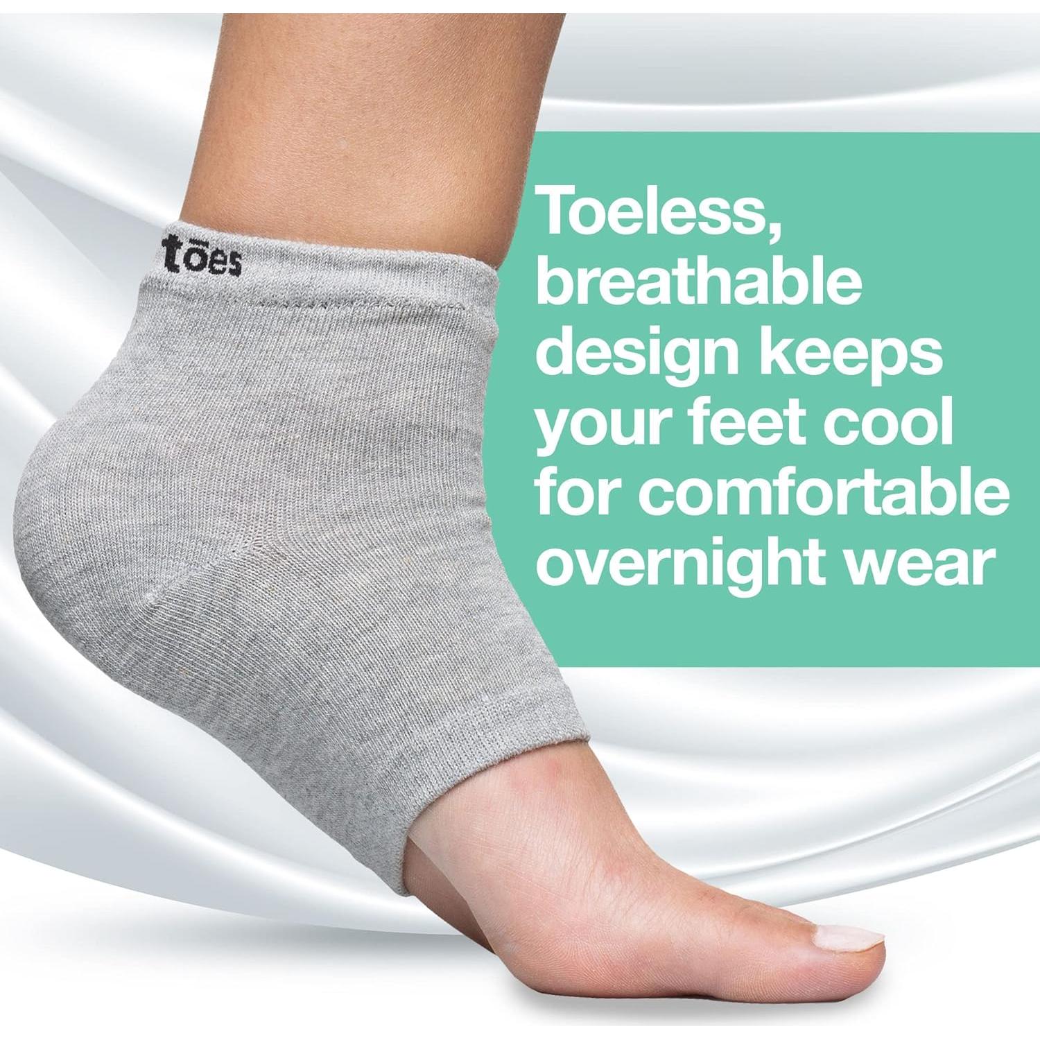 Calcetines Hidratantes ZenToes para Talones Secos - 2 Pares