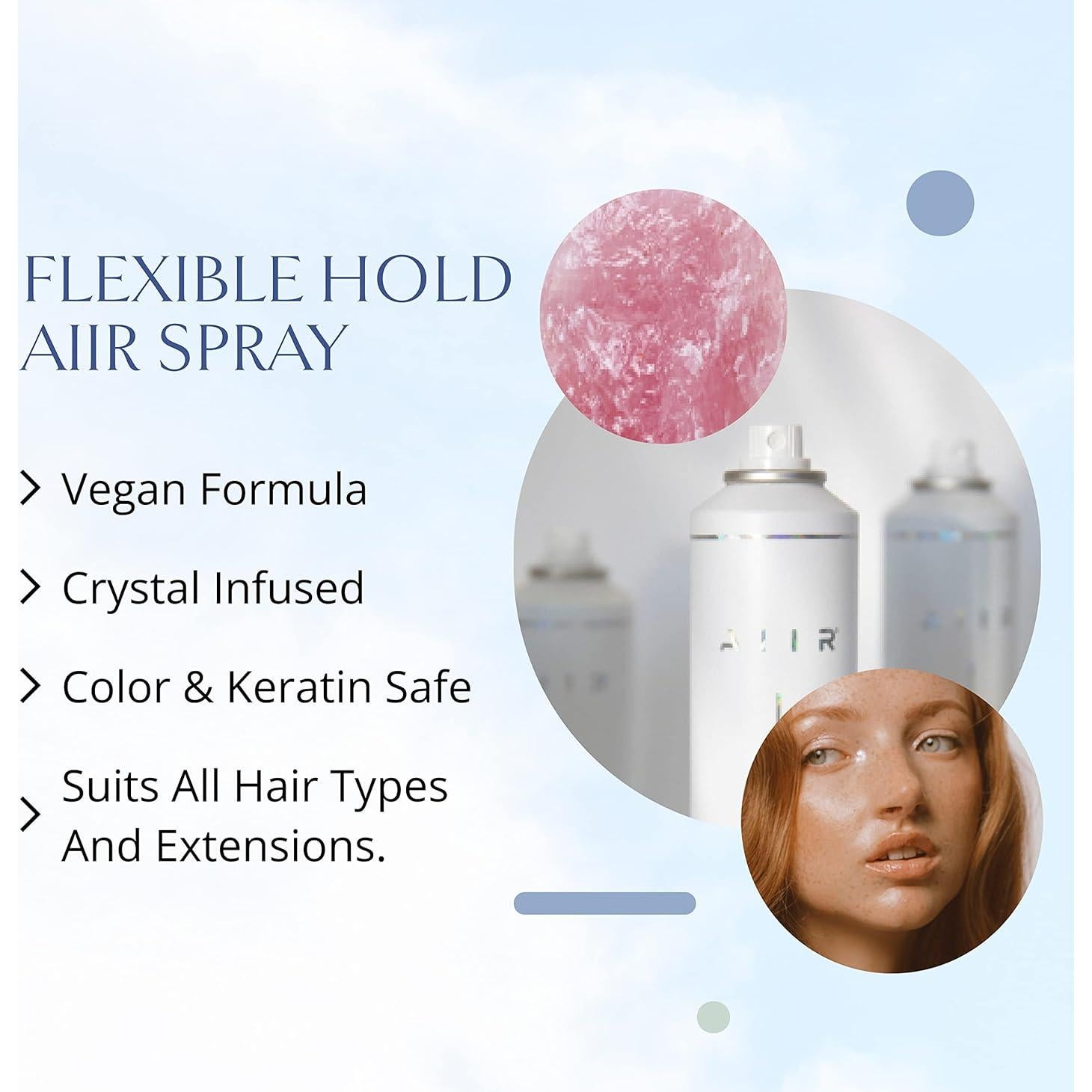 Spray de Acabado Flexible AIIR 70.87 g - Laca para Cabello