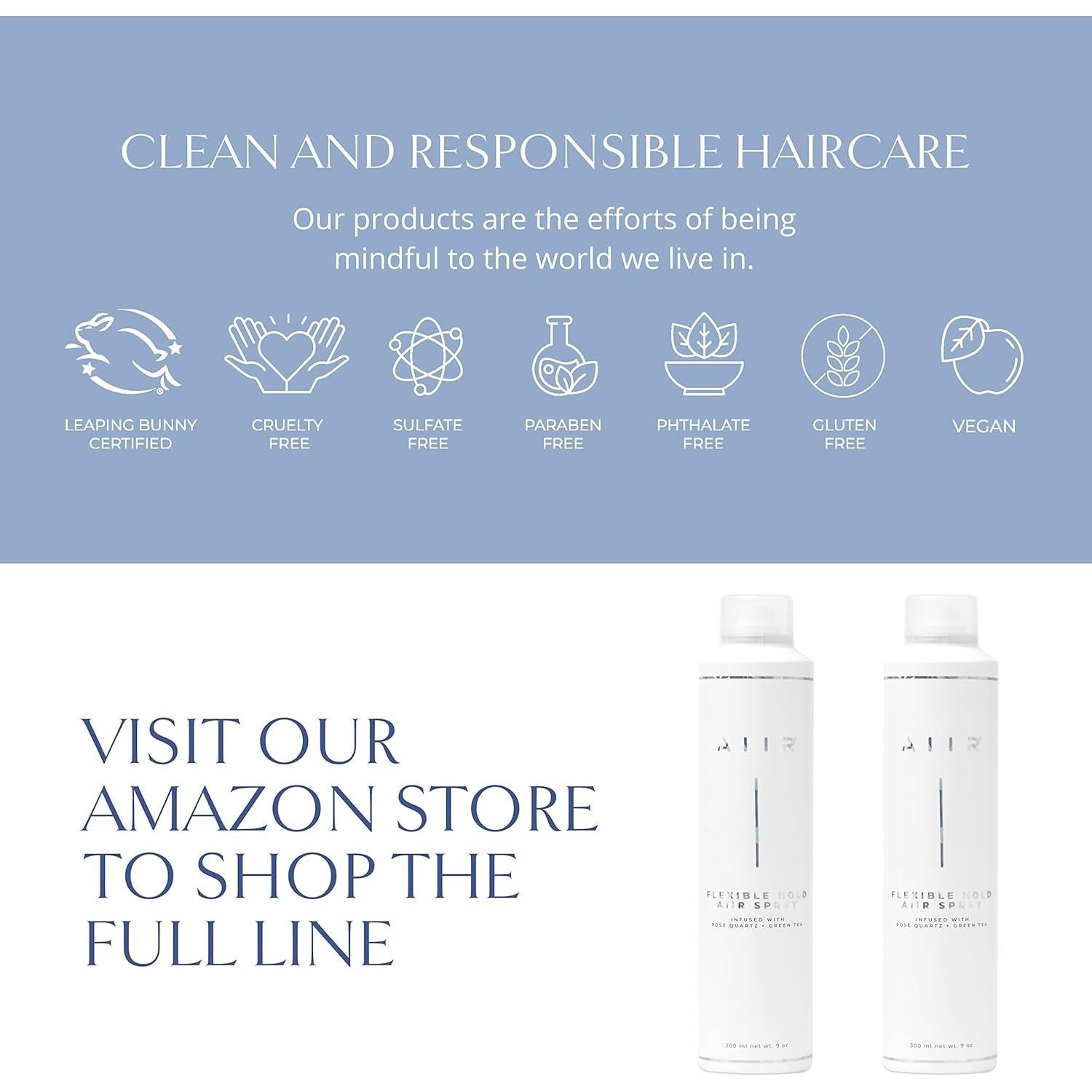 Spray de Acabado Flexible AIIR 70.87 g - Laca para Cabello