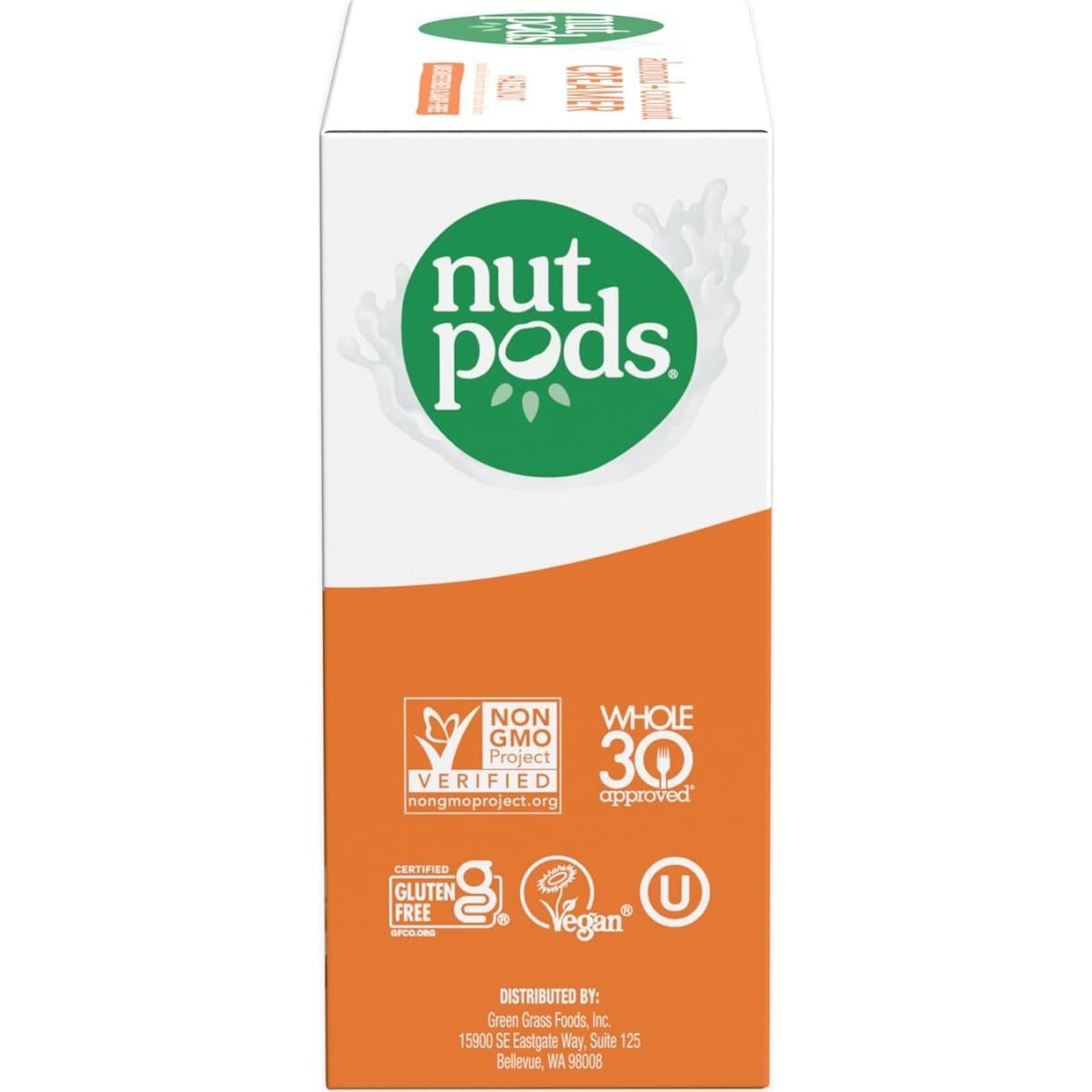 Crema de Avellana Nutpods - Sin Azúcar, Vegana, Keto, 4 Pack