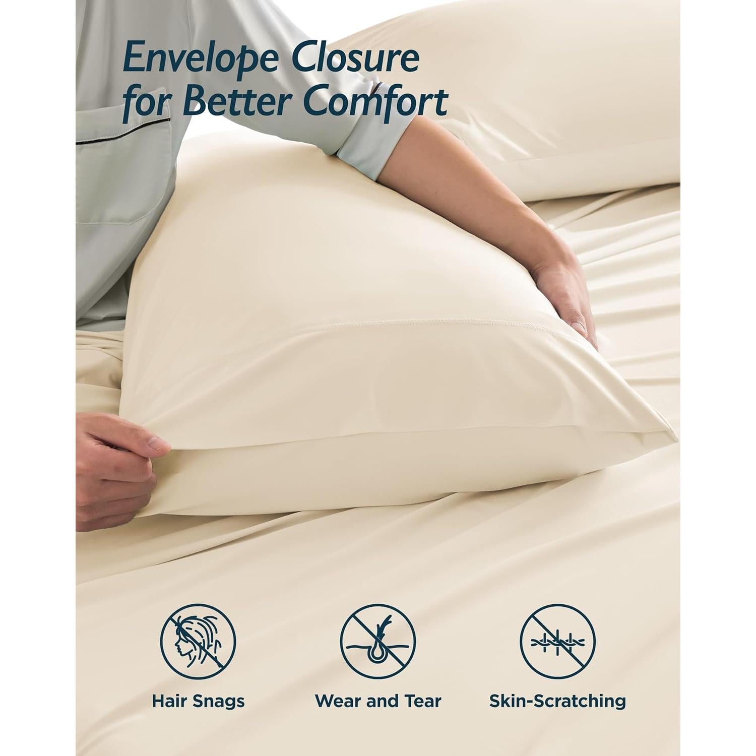 Funda de Almohada Refrigerante Breescape Estándar Reina 50.8x76.2cm