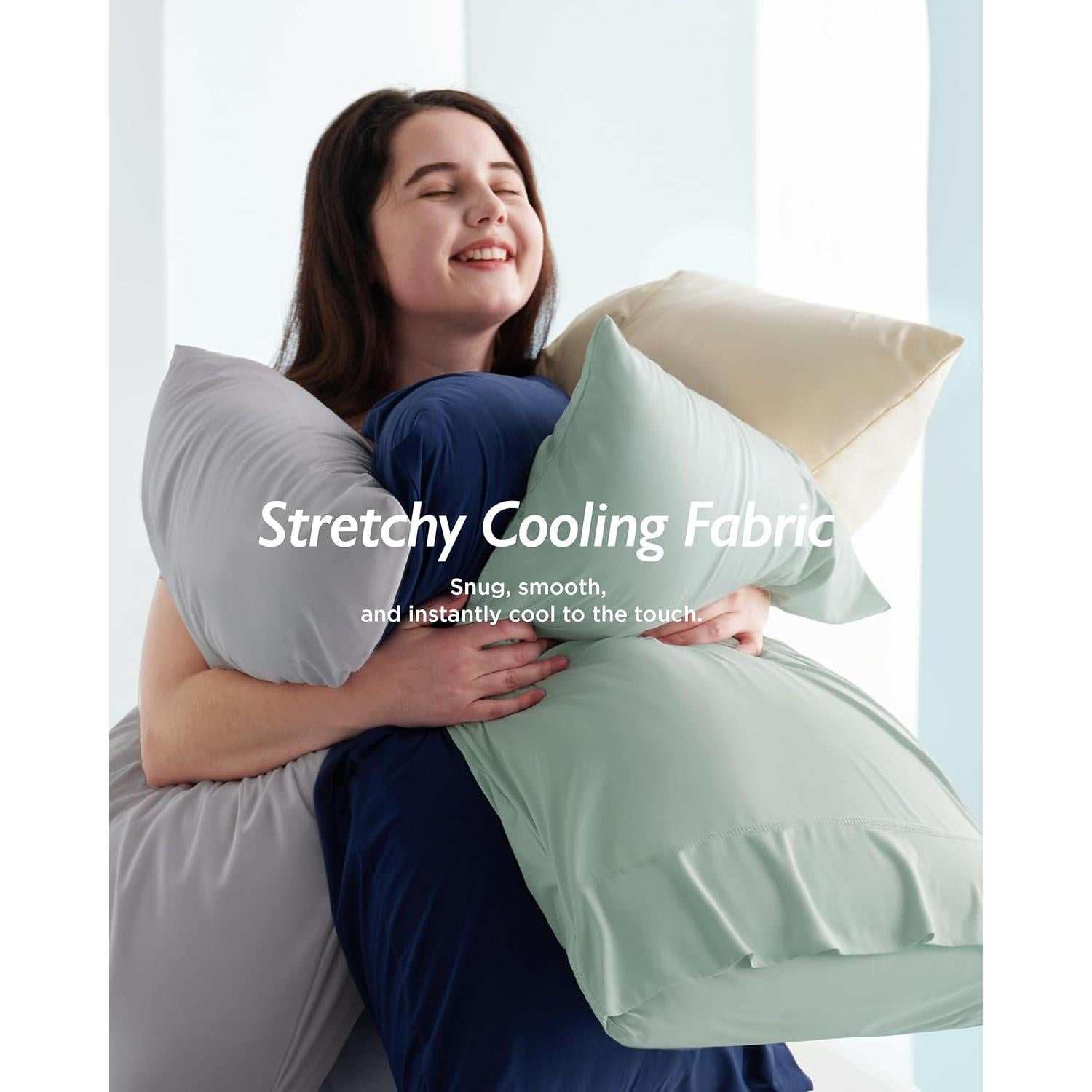 Funda de Almohada Refrigerante Breescape Estándar Reina 50.8x76.2cm