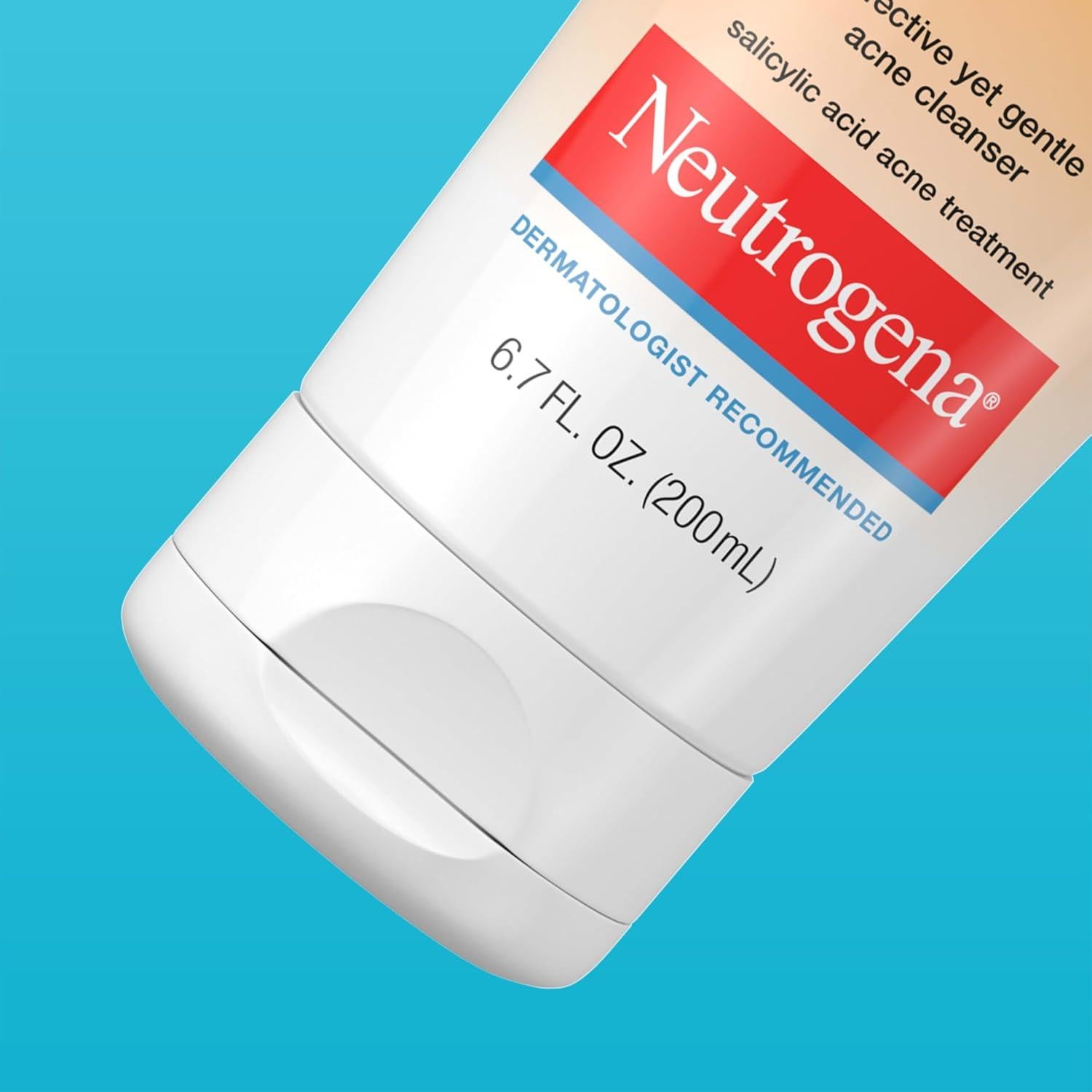 Limpiador Facial Neutrogena 198.4 ml Sin Aceite para Acné 2% Ácido Salicílico