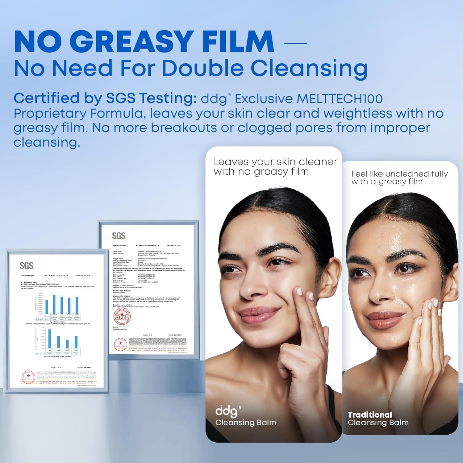 Bálsamo Limpiador Vegano ddg 3ml x10 Piel Sensible Hidratante