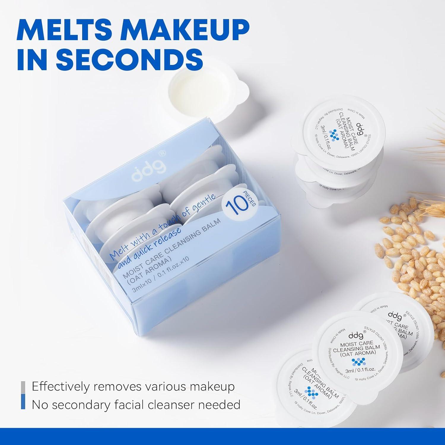 Bálsamo Limpiador Vegano ddg 3ml x10 Piel Sensible Hidratante